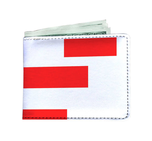 Red Squares Wallet