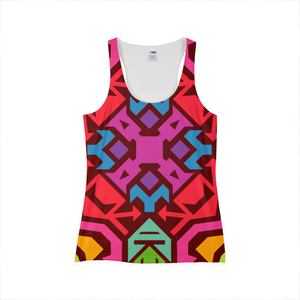 KC0277_1-05 Womens All-Over Print Tank