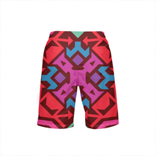 KC0277_1-05 Boys All-Over Print Swim Trunks