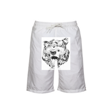 Tiger Boys All-Over Print Swim Trunks