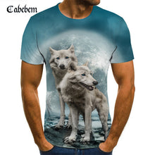 Motorcycle Werewolf 3D Print T shirts Funny Hip-hop Tshirt Fashion Trend Men Loose T-shirt Summer Tide Youth Breathable Tees